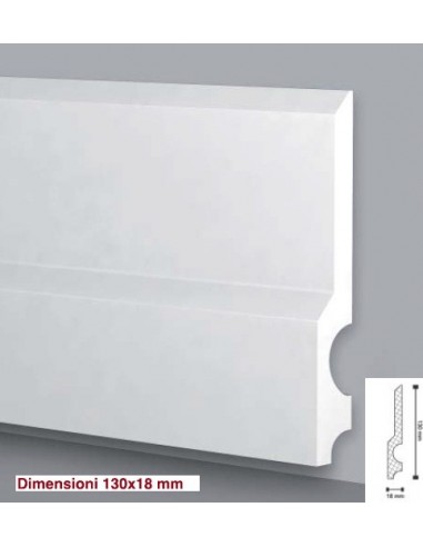 SKIRTING POLYMERS POLYURETHANE FOAM SHOCKPROOF CF14 130X18 SKIRTING POLYMERS POLYURETHANE FOAM SHOCKPROOF CF14 130X18