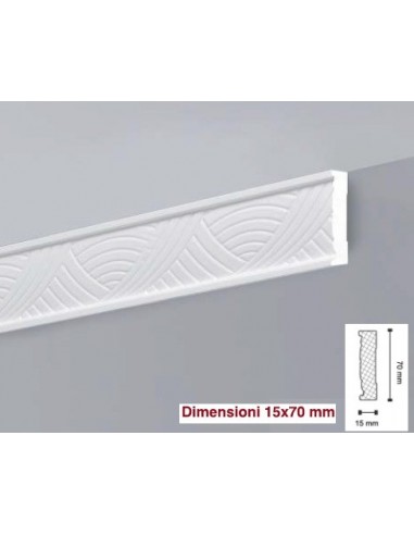 Frame made of polystyrene foam, extruded polystyrene 15x70 mt.2 LD16G Frame made of polystyrene foam, extruded polystyrene 15x70 mt.2 LD16G