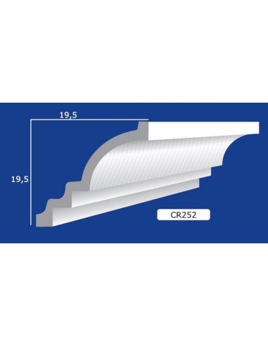 CORNICE IN GESSO CERAMICO DA PARETE 252 Prezzo Riferito A 1,5 MTL N.B. le cornici sono confezionate da cm.75 CORNICE IN GESSO CERAMICO DA PARETE 252 Prezzo Riferito A 1,5 MTL N.B. le cornici sono confezionate da cm.75