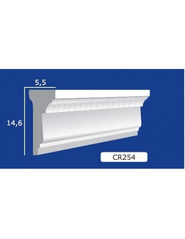 CORNICE IN GESSO CERAMICO DA PARETE 254 Prezzo Riferito A 1,5 MTL N.B. le cornici sono confezionate da cm.75 CORNICE IN GESSO CERAMICO DA PARETE 254 Prezzo Riferito A 1,5 MTL N.B. le cornici sono confezionate da cm.75