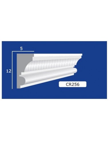 CORNICE IN GESSO CERAMICO DA PARETE 256 Prezzo Riferito A 1,5 MTL N.B. le cornici sono confezionate da cm.75 CORNICE IN GESSO CERAMICO DA PARETE 256 Prezzo Riferito A 1,5 MTL N.B. le cornici sono confezionate da cm.75