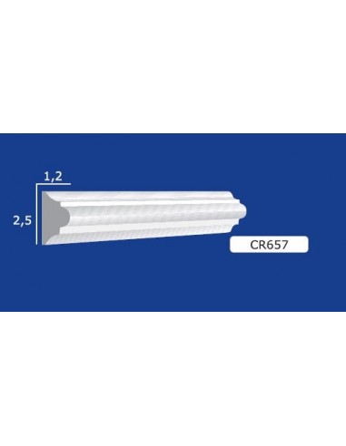 CORNICE IN GESSO CERAMICO DA PARETE 657 Prezzo Riferito A 1,5 MTL N.B. le cornici sono confezionate da cm.75 CORNICE IN GESSO CERAMICO DA PARETE 657 Prezzo Riferito A 1,5 MTL N.B. le cornici sono confezionate da cm.75