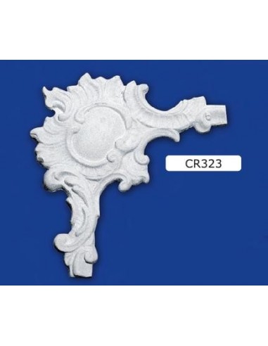 FREGIO IN GESSO CERAMICO VERNICIABILE ART. 323 cm.21x21 FREGIO IN GESSO CERAMICO VERNICIABILE ART. 323 cm.21x21