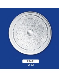 ROSONI A SCOMPARSA PER INTERNI IN GESSO CERAMICO VERNICIABILE ART 061